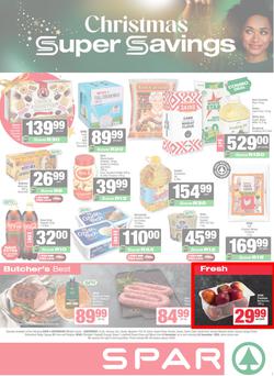 SPAR & SUPERSPAR Mthatha : Christmas Super Savings (08 December - 24 December 2025), page 1