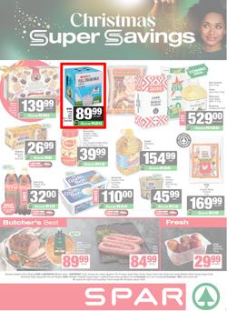 SPAR & SUPERSPAR Mthatha : Christmas Super Savings (08 December - 24 December 2025), page 1
