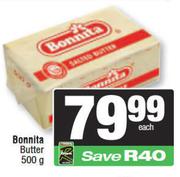 Bonnita Butter-500g Each