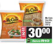 McCain Veg Mix Range-For 2 x 250g