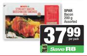 Spar Bacon Assorted-200g Each