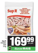 Sup R Chicken Feet-5Kg Per Pack