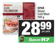 Spar Sliced Cold Meat-200g Per Pack