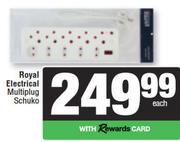 Royal Electrical Multiplug Schuko-Each