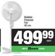 Goldair Pedestal Fan 40cm-Each