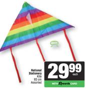National Stationery Kite 83cm Assorted-Each