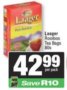 Laager Rooibos Teabags-80 Per Pack