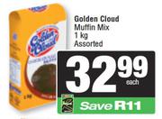 Golden Cloud Muffin Mix Assorted-1Kg