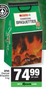Spar Charcoal Briquettes-5Kg Per Pack