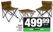Royal Camping Chair 3 Piece-Per Set
