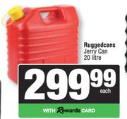 Ruggedcans Jerry Cans-20L Each