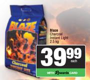 Blaze Charcoal Instant Light-2.5Kg Each