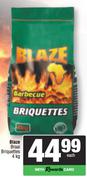  Blaze Braai Briquettes-4Kg Each