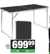 Vegas Folding Table-Each