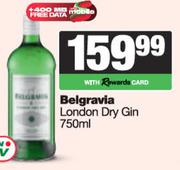 Belgravia London Dry Gin-750ml