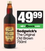 Sedgwick's The original Old Brown-750ml
