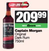 Captain Morgan Original Dark Rum-750ml