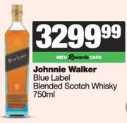 Johnnie Walker Blue Label Blended Scotch Whisky-750ml