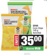 Spar Corn Chips Assorted-For Any 2 x 145gm