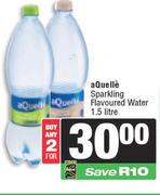 aQuelle Sparkling Flavoured Water-For Any 2 x 1.5Ltr