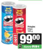Pringles Chips-For Any 2 x 165gm