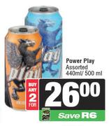 Power Play Assorted 440ml/500ml-For Any 2