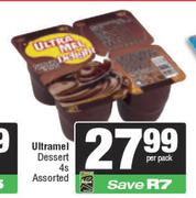 Ultramel Dessert Assorted-4s Per Pack