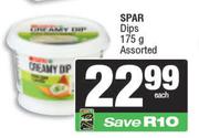 Spar Dips Assorted-175g Each