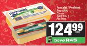 Parmalat/President Prepacked Cheese Assorted-800g/850g Each
