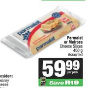 Parmalat Or Melrose Cheese Slices Assorted-400g Per Pack