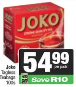 Joko Tagless Teabags-100s Per Pack