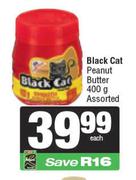 Black Cat Peanut Butter Assorted-400g