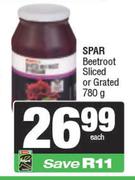 Spar Beetroot Sliced Or Grated-780g