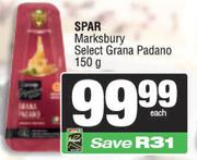 Spar Marksbury Select Grana Padano-150g Each