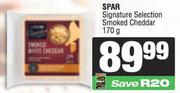 Spar Signature Selection Smoked Cheddar-170g Per Pack