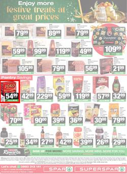 SPAR & SUPERSPAR KwaZulu-Natal Town : Christmas Super Savings (08 December - 24 December 2025), page 8