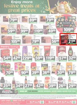 SPAR & SUPERSPAR KwaZulu-Natal Town : Christmas Super Savings (08 December - 24 December 2025), page 8