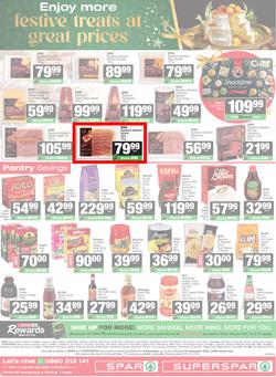 SPAR & SUPERSPAR KwaZulu-Natal Town : Christmas Super Savings (08 December - 24 December 2025), page 8