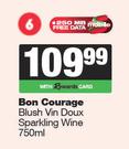 Bon Courage Blush Vin Doux Sparkling Wine-750ml