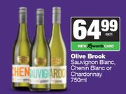 Olive Brook Sauvignon Blanc,Chenin Blanc Or Chardonnay-750ml