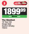 The Glenlivet 18 Year Old Single Malt Scotch Whisky-750ml