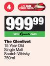 The Glenlivet 15 Year Old Single Malt Scotch Whisky-750ml