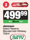 Jameson Select Reserve Blended Irish Whisky-750ml