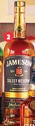 Jameson Select Reserve Blended Irish Whisky-750ml