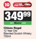 Chivas Regal 12 Year Old Blended Scotch Whisky-750ml