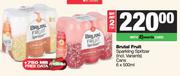 Brutal Fruit Sparkling Spritzer Cans-For 2 x 6 x 500ml
