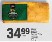 Spar Bakery Festive Trifle Sponge-400g