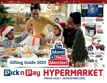 Pick n Pay Hypermarket : Christmas Gifting Guide (01 December - 28 December 2025)