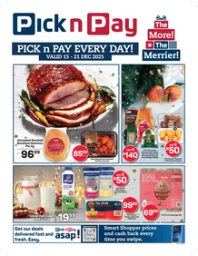 Pick n Pay Eastern Cape : Weekly Specials (15 December - 21 December 2025)