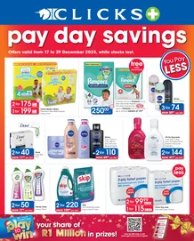 Clicks : Pay Day Savings (17 December - 29 December 2025)